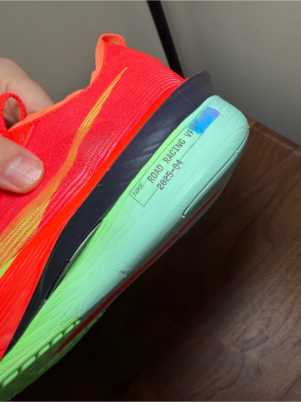 Women's Zoomx Vaporfly Next 4 Racing Shoes - Picture 9 of 11